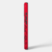 Calavera Red Case-Mate iPhone Case (Achterkant / Links)