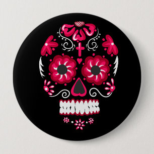 Calavera Ronde Button 4,0 Cm