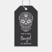 Calavera Schedel Je Bent Beet Het Halloweenfeest O Cadeaulabel (Voorkant)