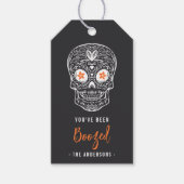 Calavera Schedel Je Bent Beetgenomen Halloween Cadeaulabel (Voorkant)
