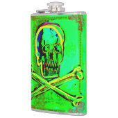 Calavera Skull NFT Art Green Red Heupfles (Links)