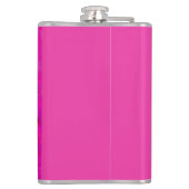 Calavera Skull NFT Art Paars Pink Green Heupfles (Achterkant)