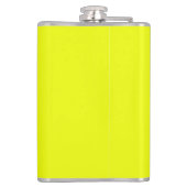 Calavera Skull NFT Art Yellow Black Paars Heupfles (Achterkant)