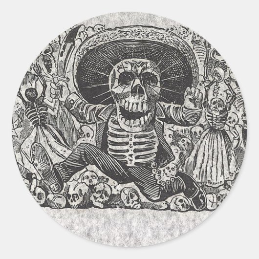 Calavera Sticker (Voorkant)