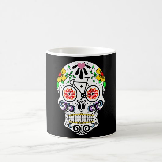 Calavera - Sugar Skull Bike Koffiemok (Center)