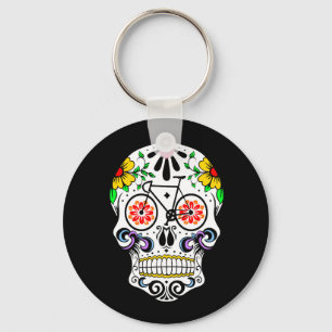 Calavera - Sugar Skull Bike Sleutelhanger