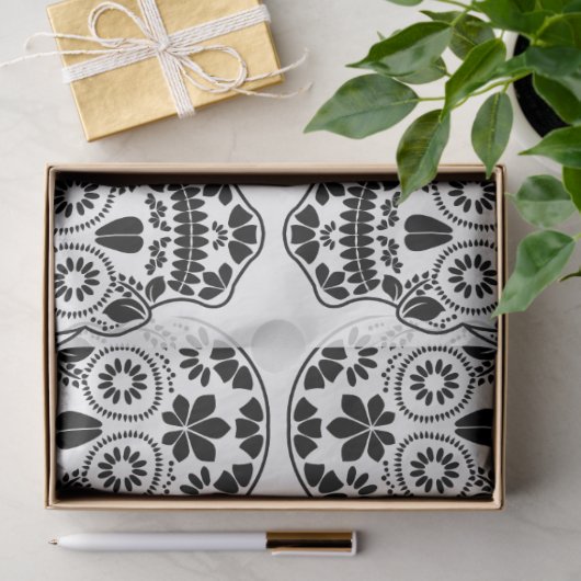 Calavera-suikerschedel snoep_flormexican calavera tissuepapier (Geschenk)