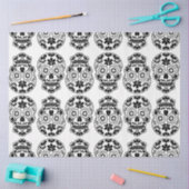 Calavera-suikerschedel snoep_flormexican calavera tissuepapier (Craft)