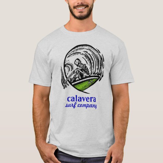 calavera surf company - design 2 t-shirt (Voorkant)