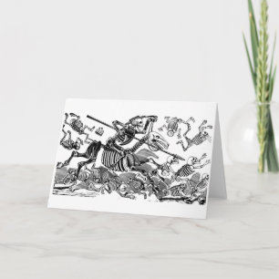 "Calavera van Don Don Quichot" circa de vroege Kaart