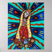 Calavera Virgen Guadalupe Poster (Voorkant)