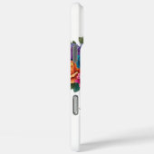 Calavera y flores Case-Mate iPhone case (Achterkant / Rechts)