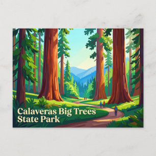 Calaveras Big Trees State Park Californië Briefkaart