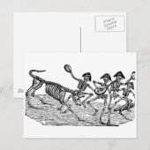 Calaveras bij de exploitatie van de stieren c. jar briefkaart (Voorkant / Achterkant)