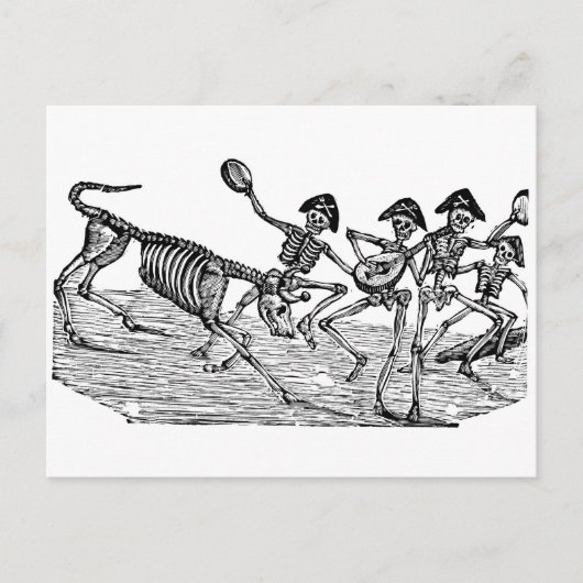 Calaveras bij de exploitatie van de stieren c. jar briefkaart (Voorkant)