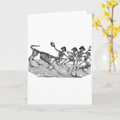 Calaveras bij het Runnen van de Stieren c. 1800's Kaart (Gele Bloem)