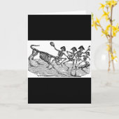 Calaveras bij het Runnen van de Stieren c. 1800's Kaart (Gele Bloem)