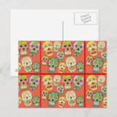 Calaveras-Briefkaarten Briefkaart (Voorkant / Achterkant)
