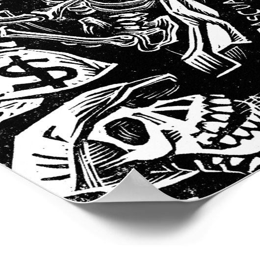  Calaveras. Circa 1936. Mexico. Poster (Hoek)