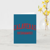 Calaveras High School Hs San Kunstwerk Kaart (Gele Bloem)