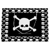 Calaveras Its a pirates life, fiesta pirata Groot Cadeauzakje (Voorkant)
