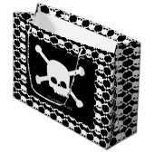 Calaveras Its a pirates life, fiesta pirata Groot Cadeauzakje (Voorkant Gekanteld)