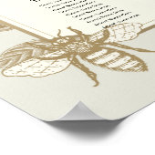 Calaveras (Lesbian Wedding Seating Chart) Poster (Hoek)