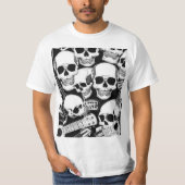 Calaveras Musicales: Ritmo y Vida T-shirt (Voorkant)