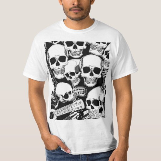 Calaveras Musicales: Ritmo y Vida T-shirt (Voorkant)
