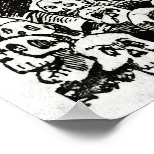 Calaveras Oaxaquena Poster (Hoek)