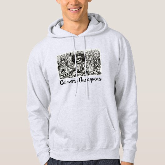 Calaveras Oaxaqueñas van José Guadalupe Posada Hoodie (Voorkant)