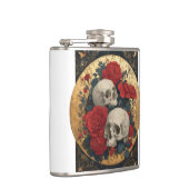 Calaveras, oro y rosas heupfles (Rechts)