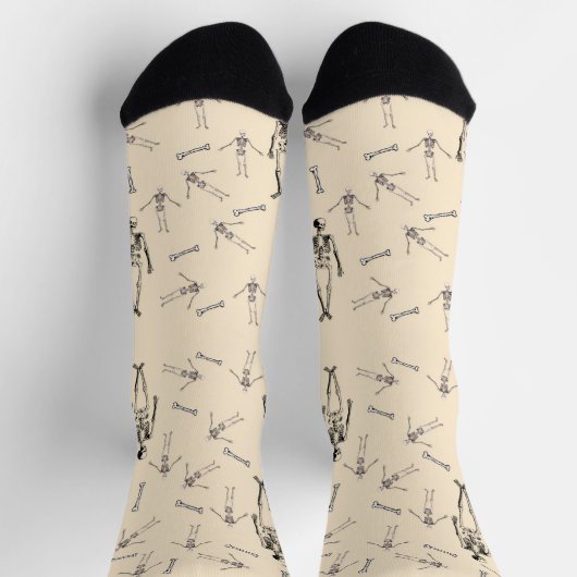 CALAVERAS, SKULL, BOTTEN SOKKEN (Top)