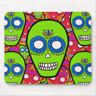 Calaveras Sugar Skulls Muismat