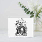 Calaveras van Guadalajara, Mexico Briefkaart (Staand voorkant)