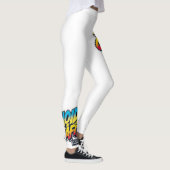 Calça Legging branca ENNOID GRÁFITT  (Rechts)