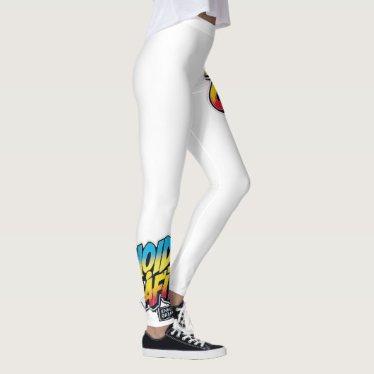 Calça Legging branca ENNOID GRÁFITT  (Rechts)
