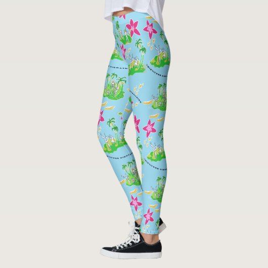 Calça legging com desenho de Capoeira (Links)