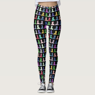 Calça legging com desenho de Capoeira
