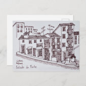 Calcada do Forte, Alfama | Lissabon, Portugal Briefkaart (Voorkant / Achterkant)