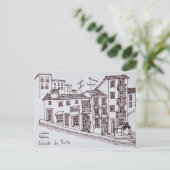 Calcada do Forte, Alfama | Lissabon, Portugal Briefkaart (Staand voorkant)