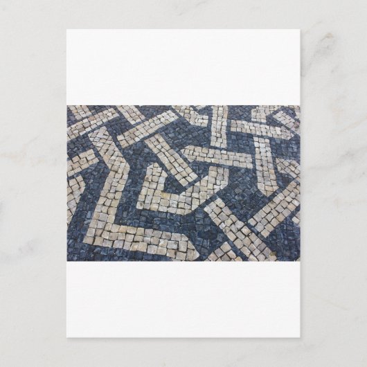 Calcada Portuguesa, Portugese Pavement Briefkaart (Voorkant)