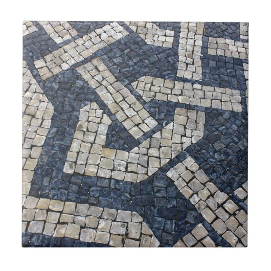 Calcada Portuguesa, Portuguese Pavement Tegeltje (Voorkant)