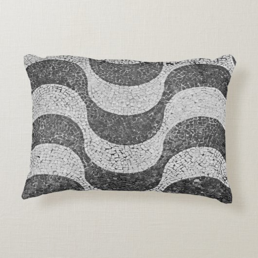 Calçadão de Copacabana Accent Kussen (Achterkant)