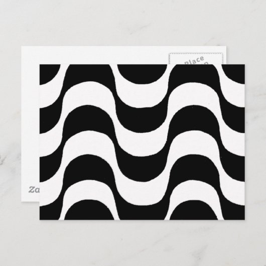 Calçadão de Copacabana Briefkaart (Voorkant / Achterkant)