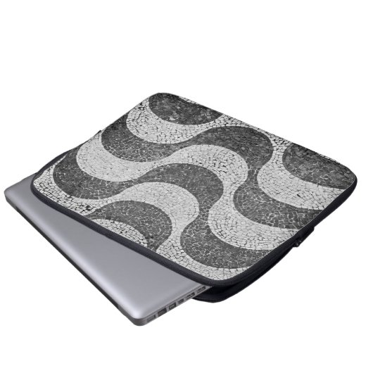 Calçadão de Copacabana Laptop Sleeve (Voorkant onderkant)