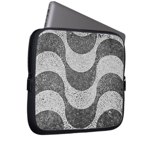 Calçadão de Copacabana Laptop Sleeve (Voorkant Rechts)