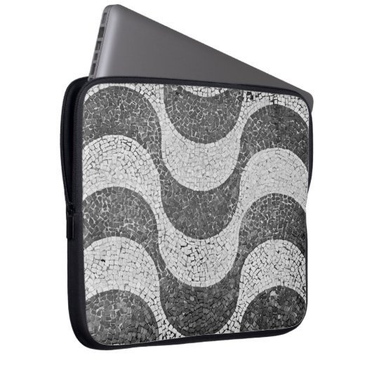 Calçadão de Copacabana Laptop Sleeve (Voorkant Rechts)