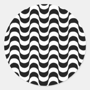 Calçadão de Copacabana Rio de Janeiro Brasil Ronde Sticker