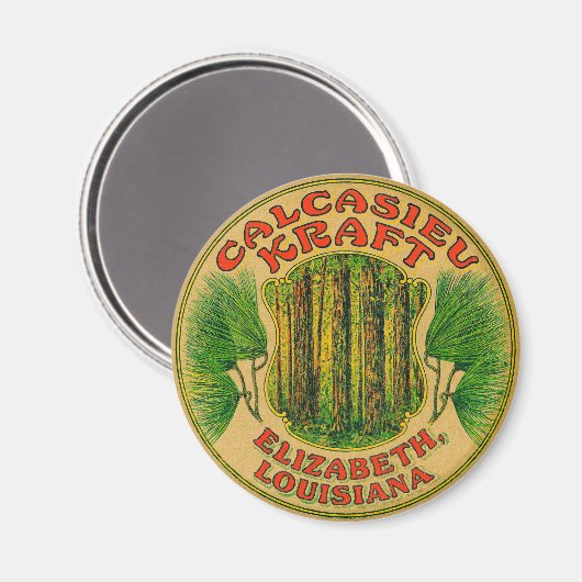 Calcasieu Kraft Bags Magneet (Voorkant / Achterkant)